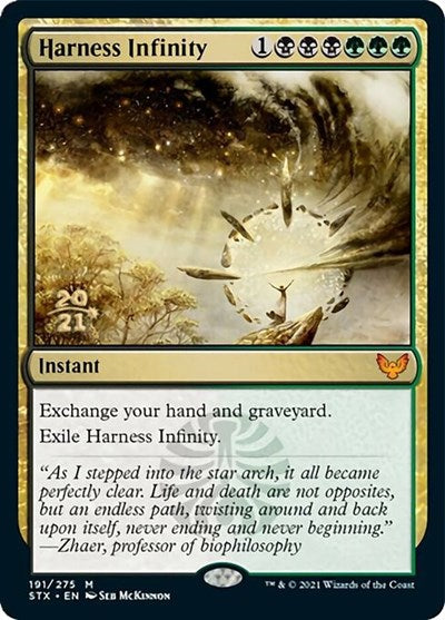 Harness Infinity [Strixhaven: School of Mages Prerelease Promos] | Exor Games Truro