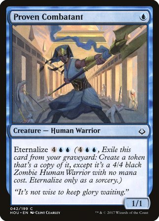 Proven Combatant [Hour of Devastation] | Exor Games Truro