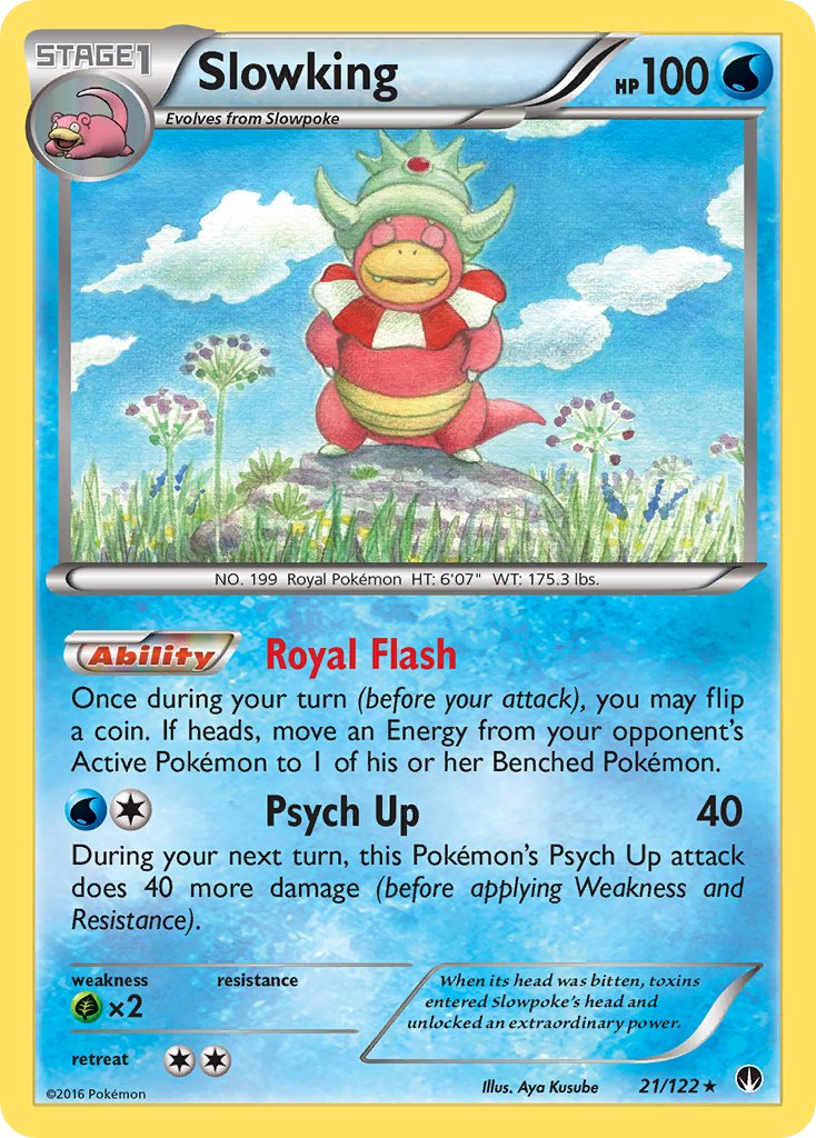 Slowking (21/122) (Theme Deck Exclusive) [XY: BREAKpoint] | Exor Games Truro