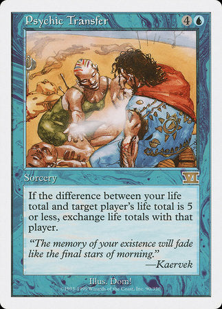 Psychic Transfer [Classic Sixth Edition] | Exor Games Truro