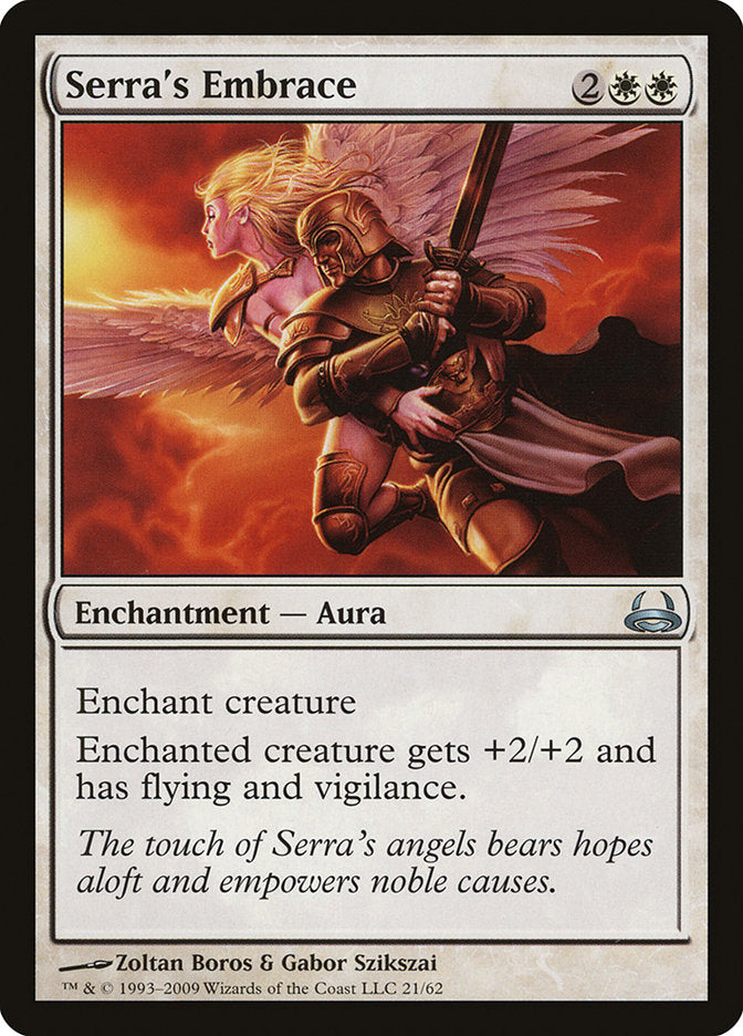 Serra's Embrace [Duel Decks: Divine vs. Demonic] | Exor Games Truro
