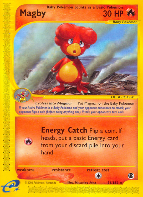 Magby (52/165) [Expedition: Base Set] | Exor Games Truro