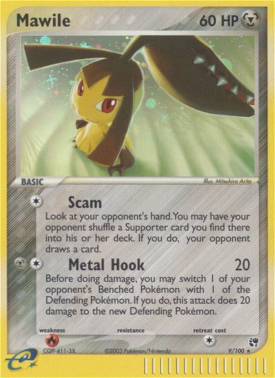 Mawile (9/100) [EX: Sandstorm] | Exor Games Truro