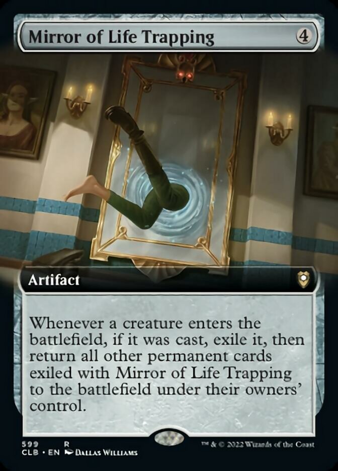 Mirror of Life Trapping (Extended Art) [Commander Legends: Battle for Baldur's Gate] | Exor Games Truro