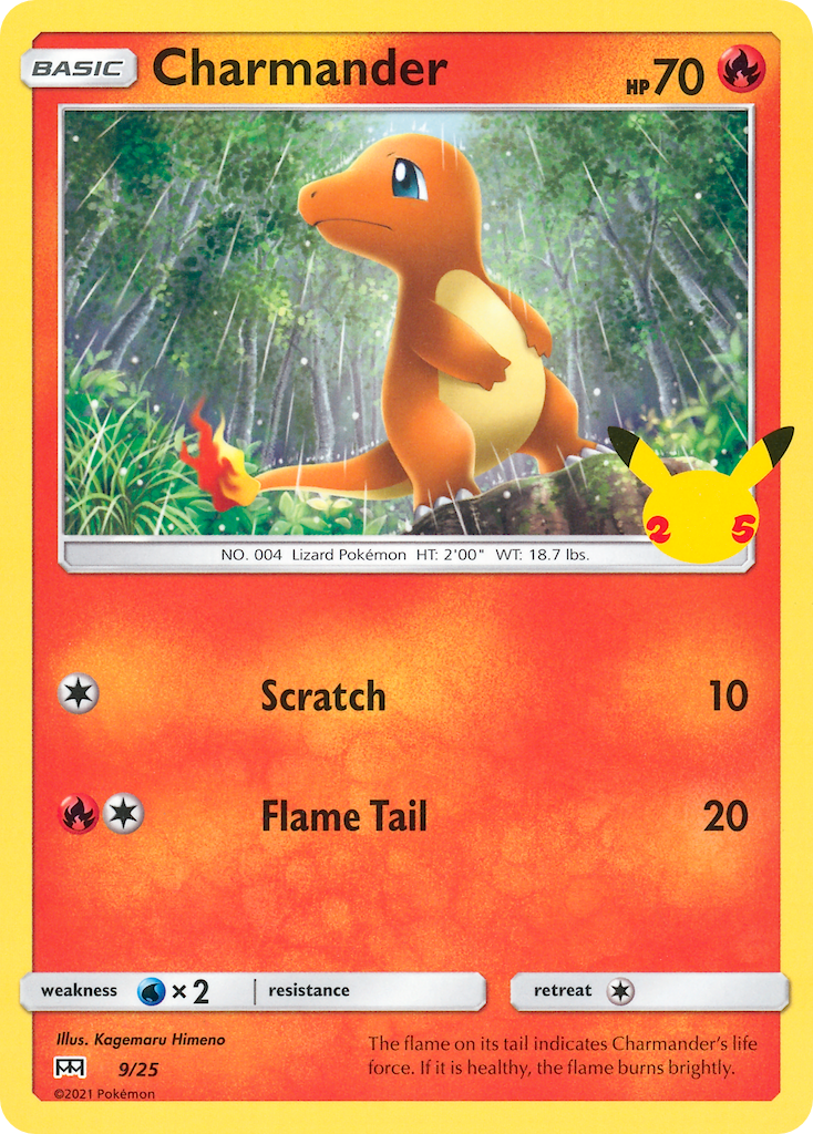 Charmander (9/25) [McDonald's 25th Anniversary] | Exor Games Truro