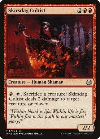 Skirsdag Cultist [Modern Masters 2017] | Exor Games Truro