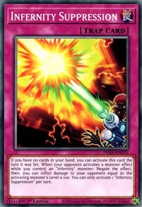 Infernity Suppression [PHRA-EN075] Common | Exor Games Truro