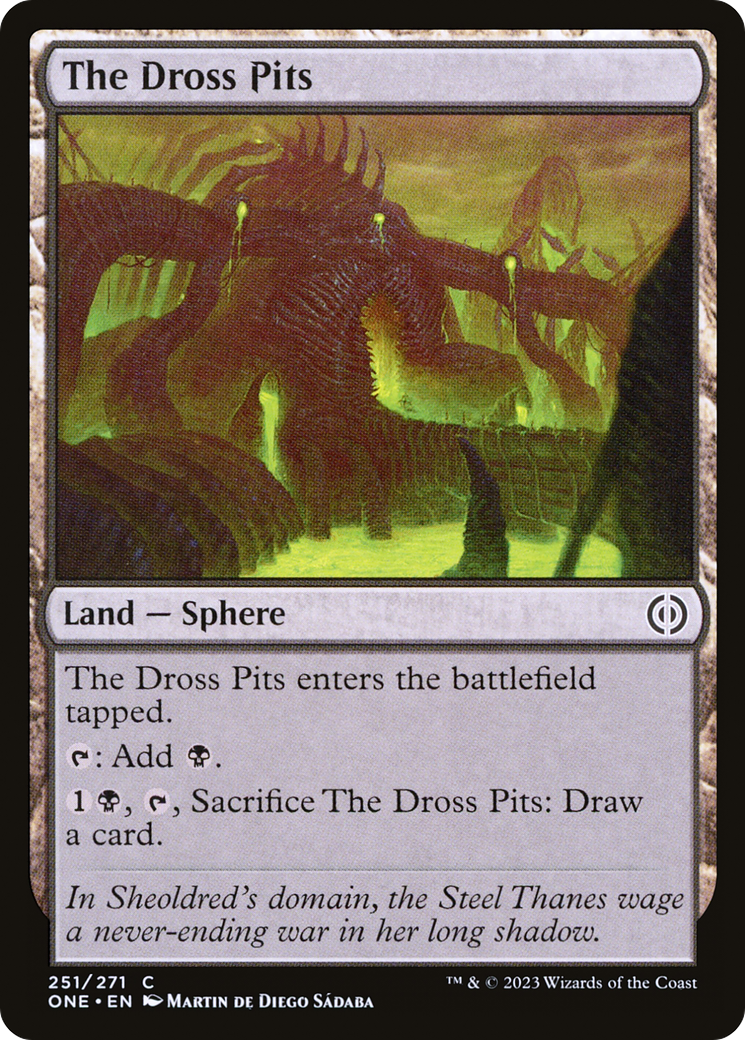 The Dross Pits [Phyrexia: All Will Be One] | Exor Games Truro