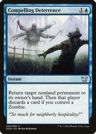 Compelling Deterrence [Duel Decks: Blessed vs. Cursed] | Exor Games Truro