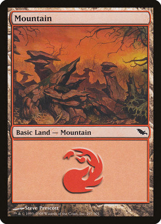 Mountain (297) [Shadowmoor] | Exor Games Truro