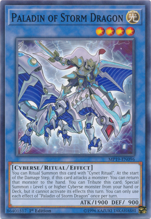 Paladin of Storm Dragon [MP19-EN096] Common | Exor Games Truro
