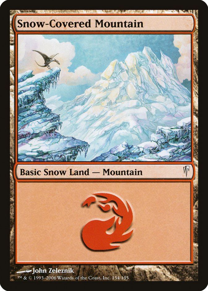 Snow-Covered Mountain [Coldsnap] | Exor Games Truro