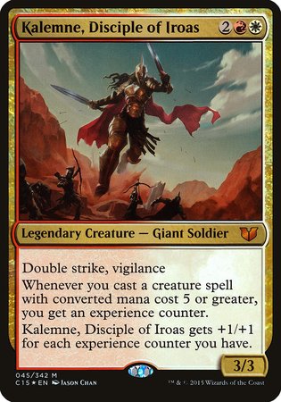 Kalemne, Disciple of Iroas (Oversized) [Commander 2015 Oversized] | Exor Games Truro