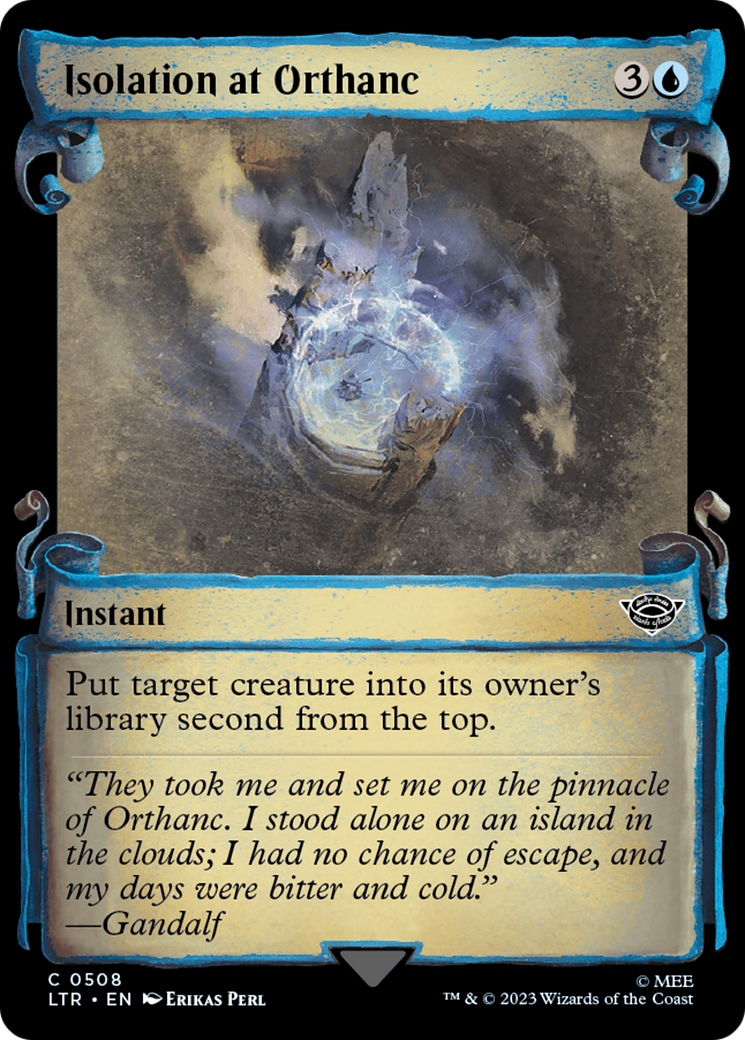 Isolation at Orthanc [The Lord of the Rings: Tales of Middle-Earth Showcase Scrolls] | Exor Games Truro
