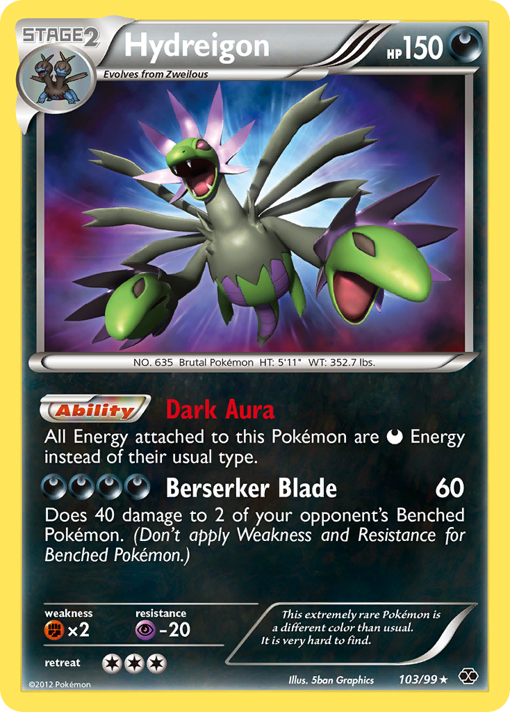 Hydreigon (103/99) [Black & White: Next Destinies] | Exor Games Truro