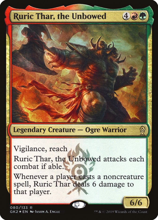 Ruric Thar, the Unbowed [Ravnica Allegiance Guild Kit] | Exor Games Truro