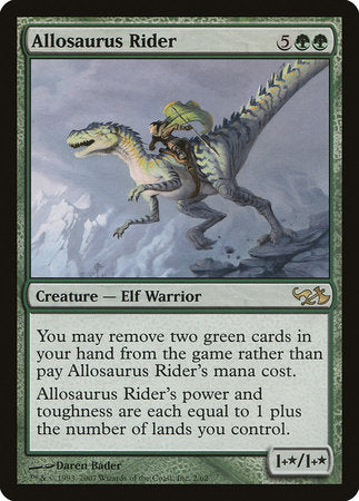 Allosaurus Rider [Duel Decks: Elves vs. Goblins] | Exor Games Truro