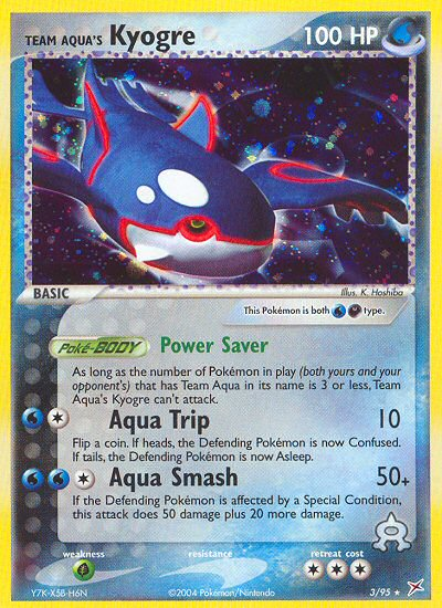 Team Aqua's Kyogre (3/95) [EX: Team Magma vs Team Aqua] | Exor Games Truro