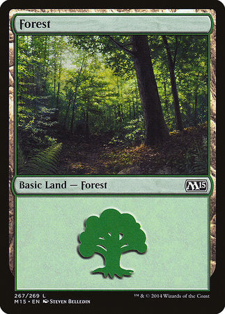 Forest (267) [Magic 2015] | Exor Games Truro