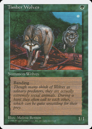 Timber Wolves [Fourth Edition] | Exor Games Truro