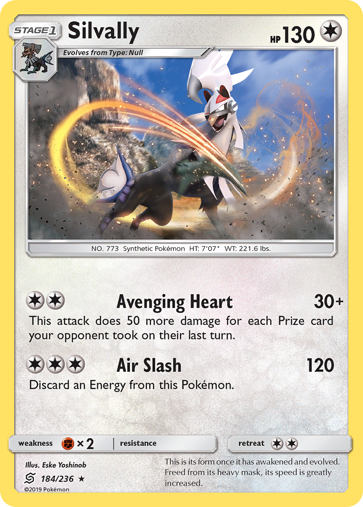 Silvally (184/236) [Sun & Moon: Unified Minds] | Exor Games Truro