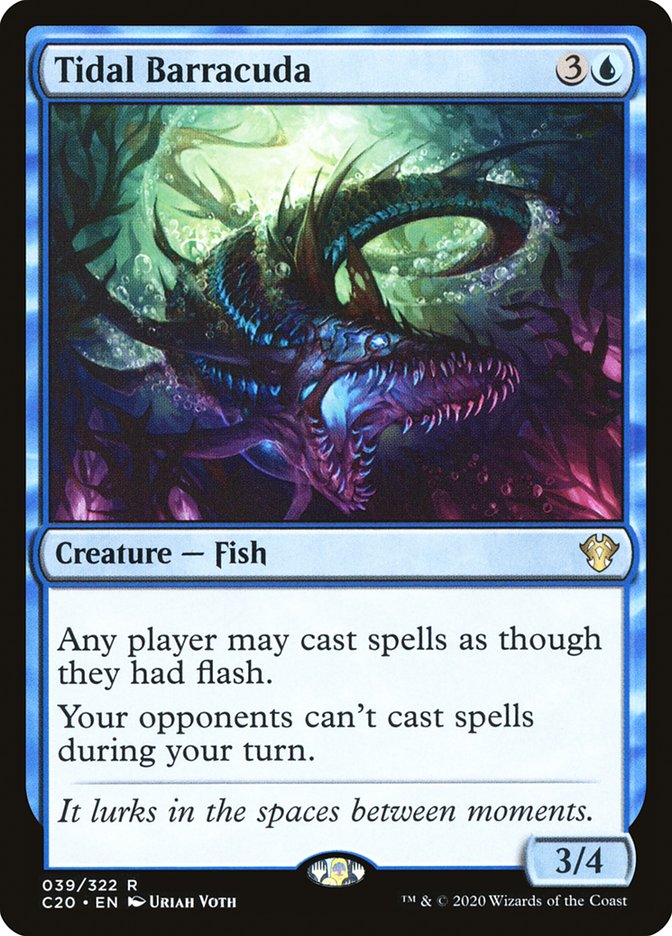 Tidal Barracuda [Commander 2020] | Exor Games Truro