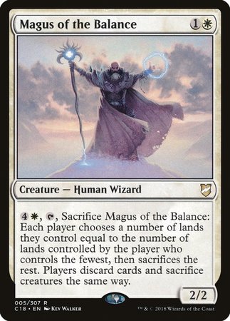 Magus of the Balance [Commander 2018] | Exor Games Truro