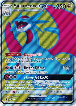 Salamence GX (SM139) (Jumbo Card) [Sun & Moon: Black Star Promos] | Exor Games Truro