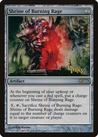 Shrine of Burning Rage [Wizards Play Network 2011] | Exor Games Truro