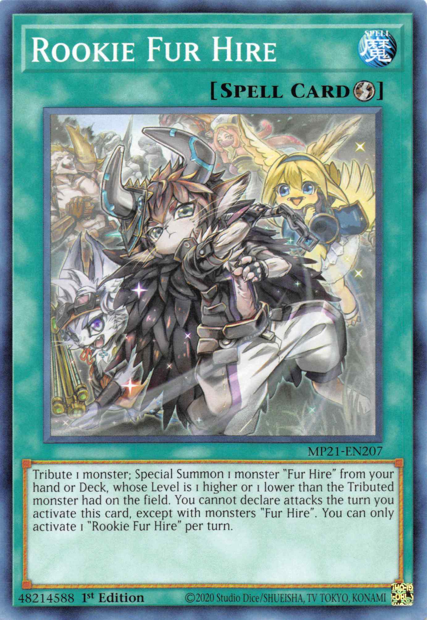 Rookie Fur Hire [MP21-EN207] Common | Exor Games Truro