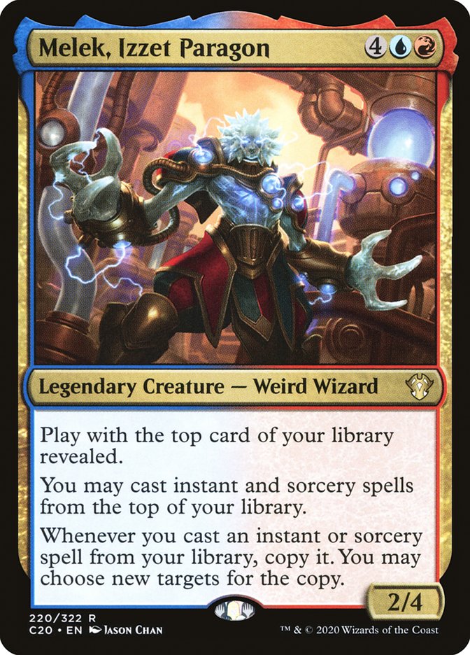 Melek, Izzet Paragon [Commander 2020] | Exor Games Truro