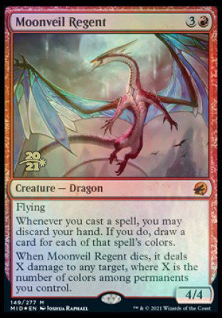 Moonveil Regent [Innistrad: Midnight Hunt Prerelease Promos] | Exor Games Truro