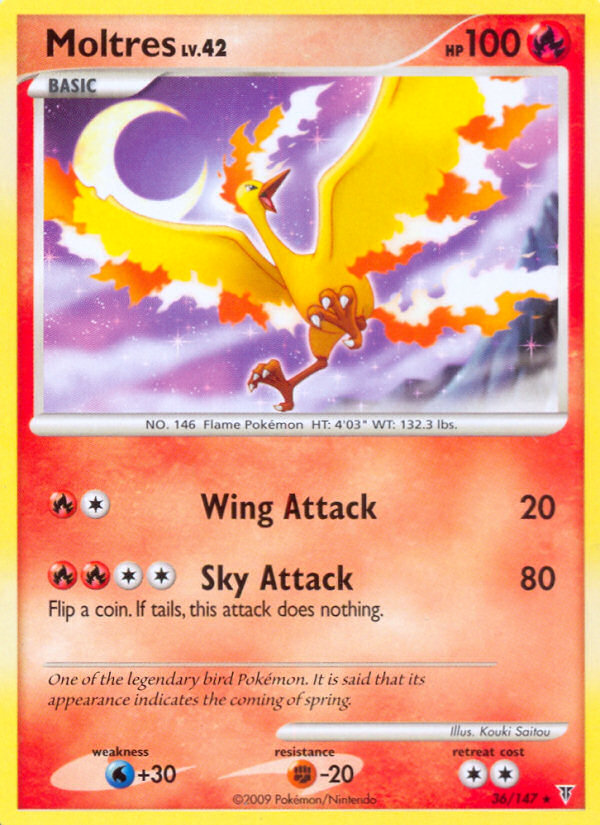 Moltres (36/147) [Platinum: Supreme Victors] | Exor Games Truro
