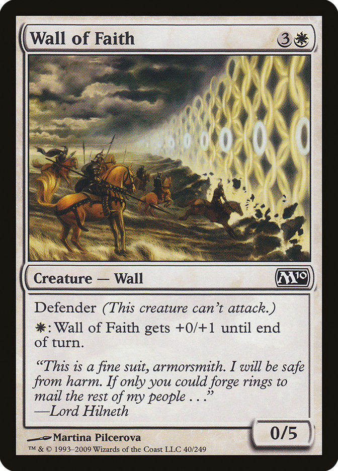 Wall of Faith [Magic 2010] | Exor Games Truro