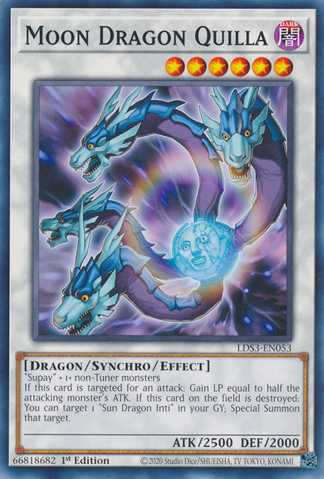 Moon Dragon Quilla [LDS3-EN053] Common | Exor Games Truro