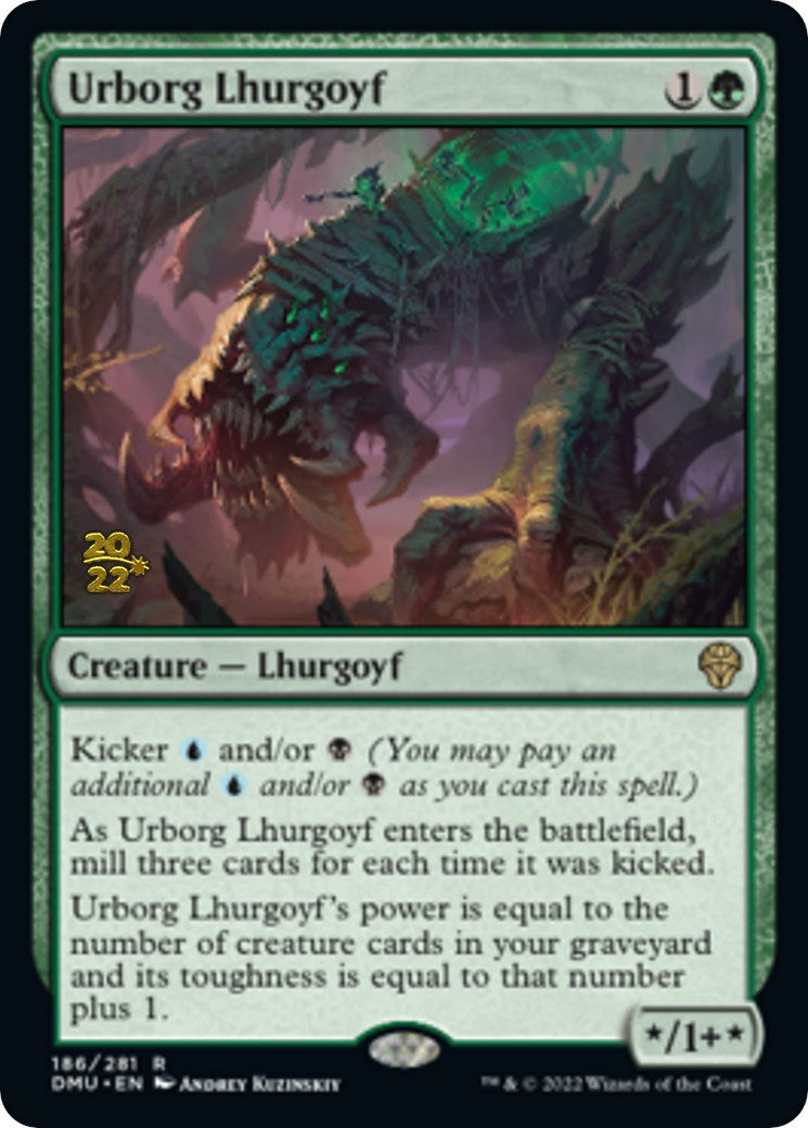 Urborg Lhurgoyf [Dominaria United Prerelease Promos] | Exor Games Truro