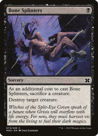 Bone Splinters [Modern Masters 2015] | Exor Games Truro