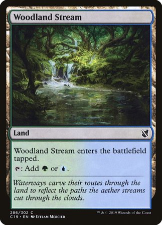 Woodland Stream [Commander 2019] | Exor Games Truro