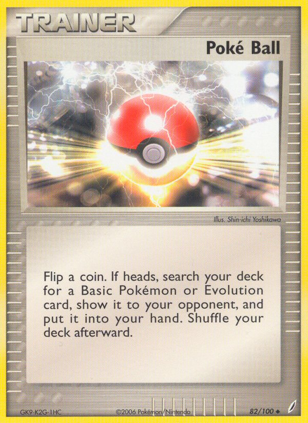 Poke Ball (82/100) [EX: Crystal Guardians] | Exor Games Truro