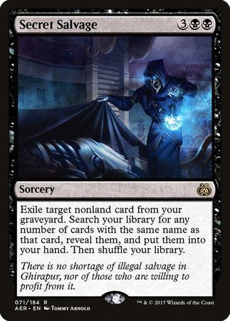 Secret Salvage [Aether Revolt] | Exor Games Truro