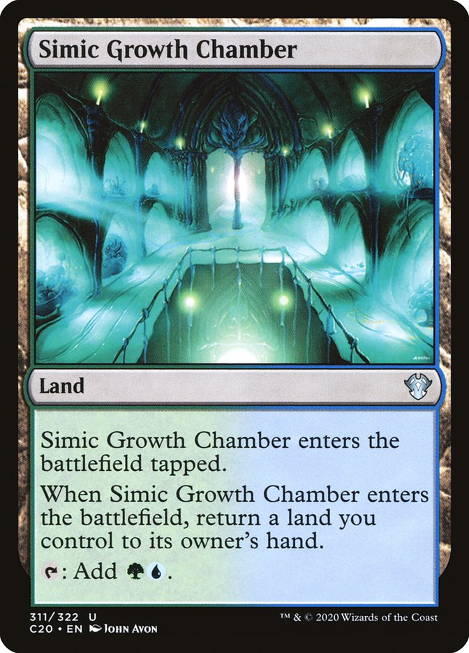 Simic Growth Chamber [Commander 2020] | Exor Games Truro