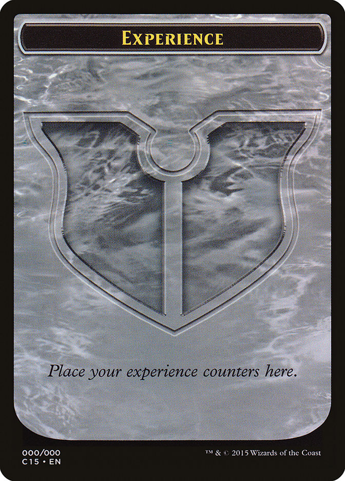 Experience // Experience Double-Sided Token [Commander 2015 Tokens] | Exor Games Truro