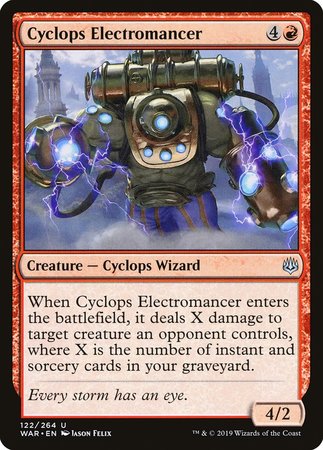 Cyclops Electromancer [War of the Spark] | Exor Games Truro