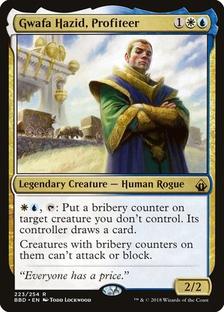 Gwafa Hazid, Profiteer [Battlebond] | Exor Games Truro
