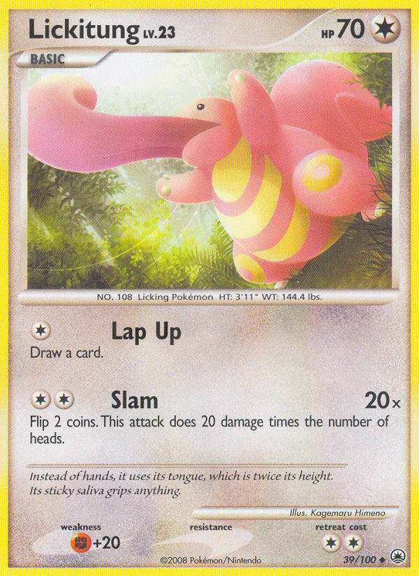 Lickitung (39/100) [Diamond & Pearl: Majestic Dawn] | Exor Games Truro