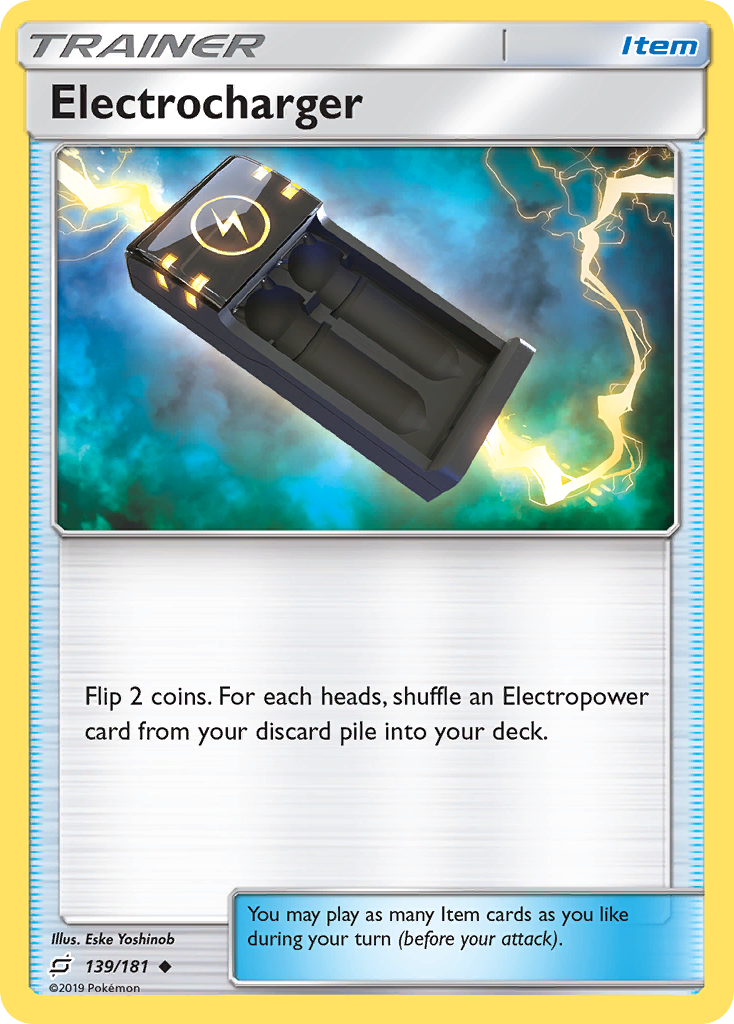 Electrocharger (139/181) [Sun & Moon: Team Up] | Exor Games Truro