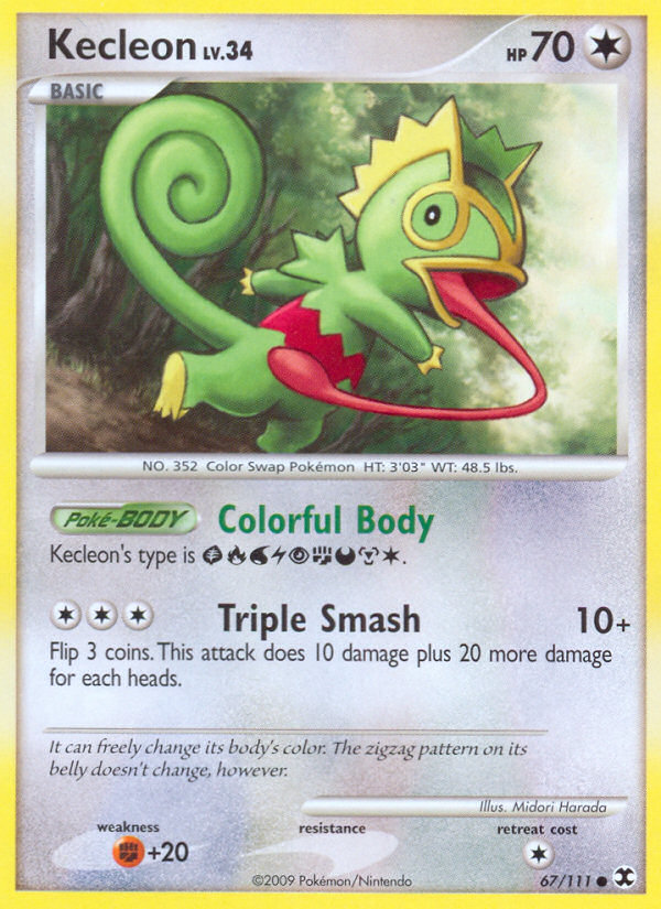 Kecleon (67/111) [Platinum: Rising Rivals] | Exor Games Truro