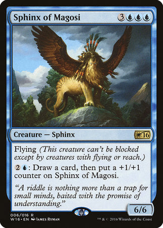 Sphinx of Magosi [Welcome Deck 2016] | Exor Games Truro