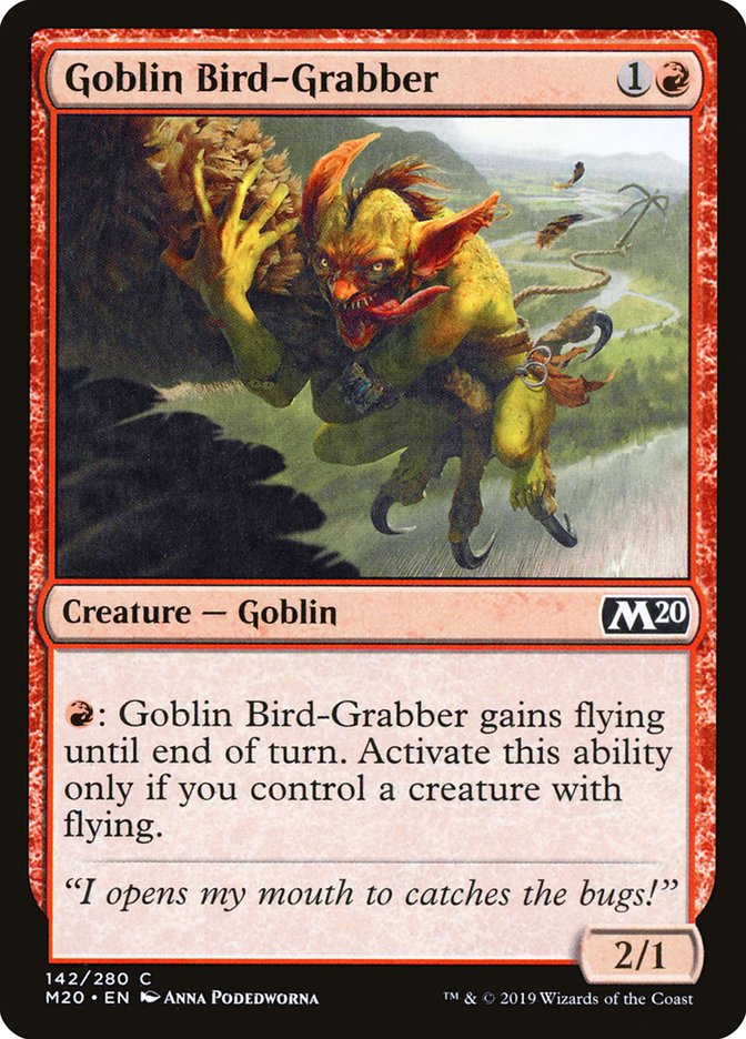 Goblin Bird-Grabber [Core Set 2020] | Exor Games Truro