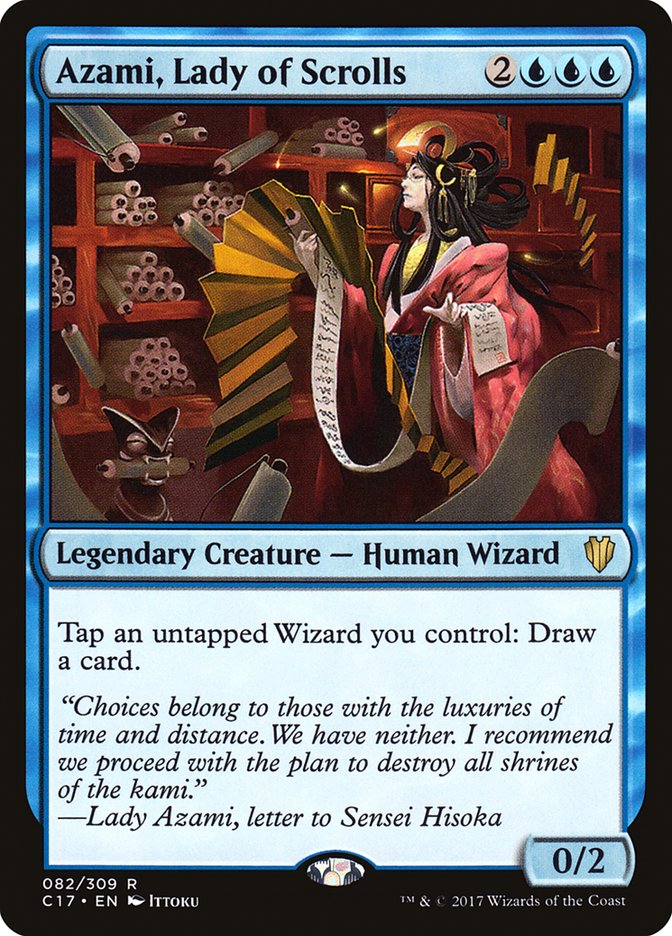 Azami, Lady of Scrolls [Commander 2017] | Exor Games Truro